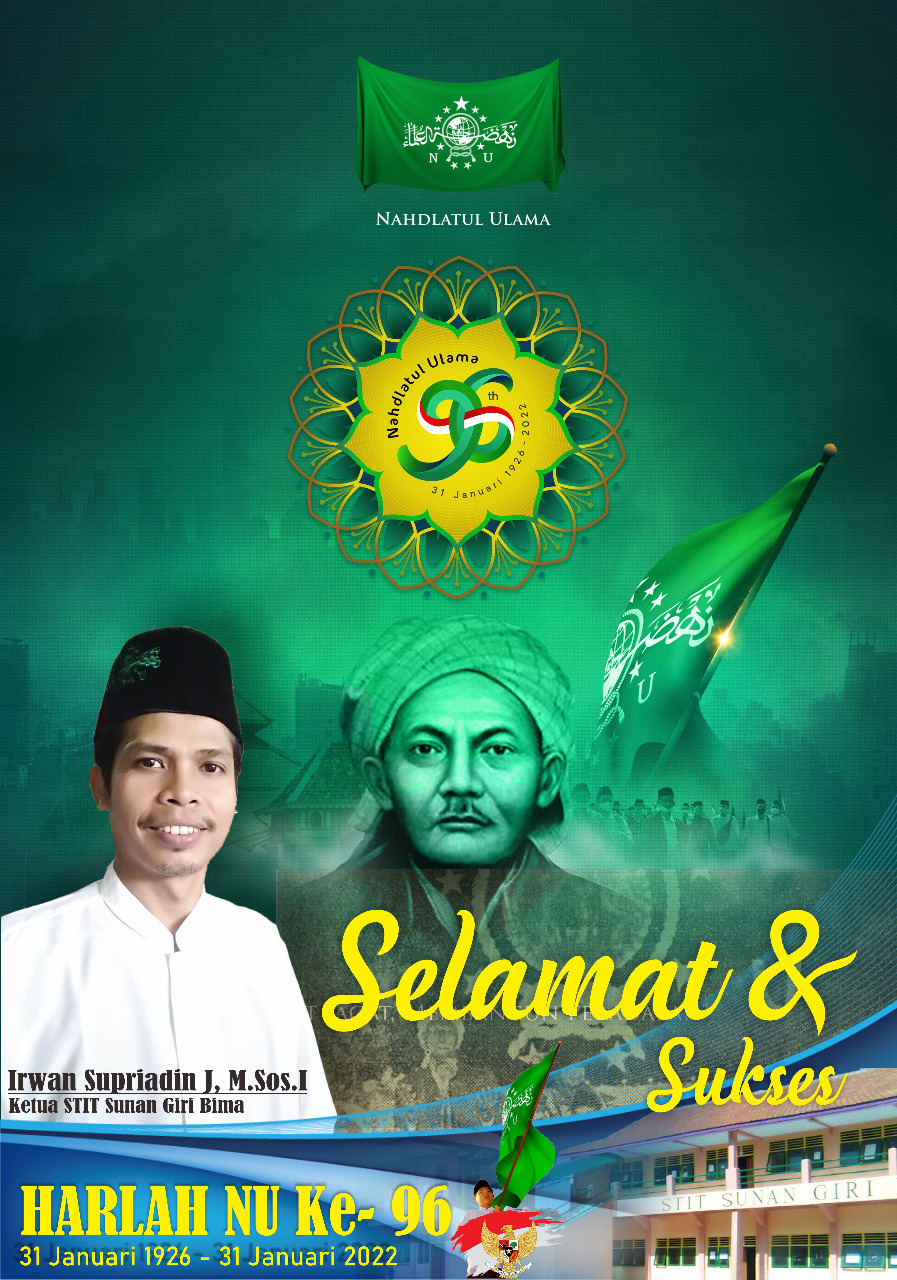 SELAMAT HARI LAHIR NAHDATUL ULAMA KE – 96