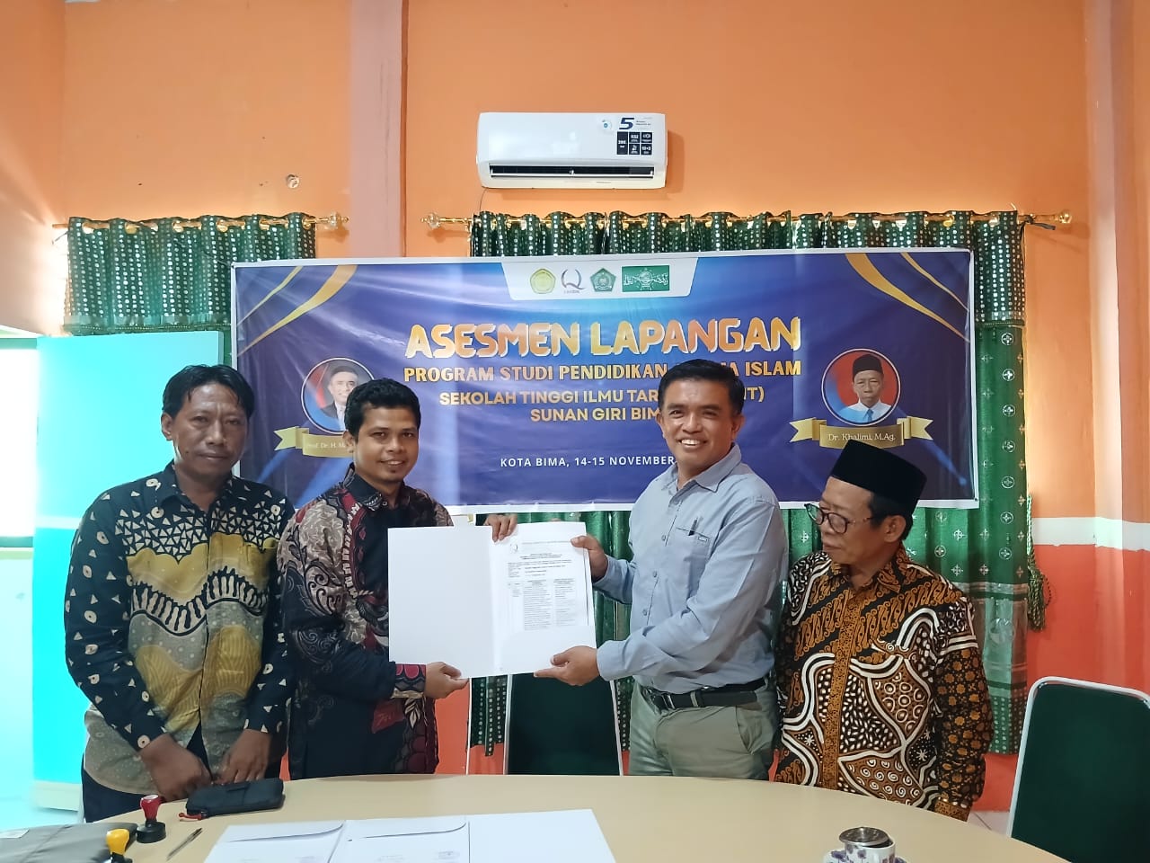 STIT Sunan Giri Bima Gelar Asesmen Lapangan Prodi PAI Tahun 2025