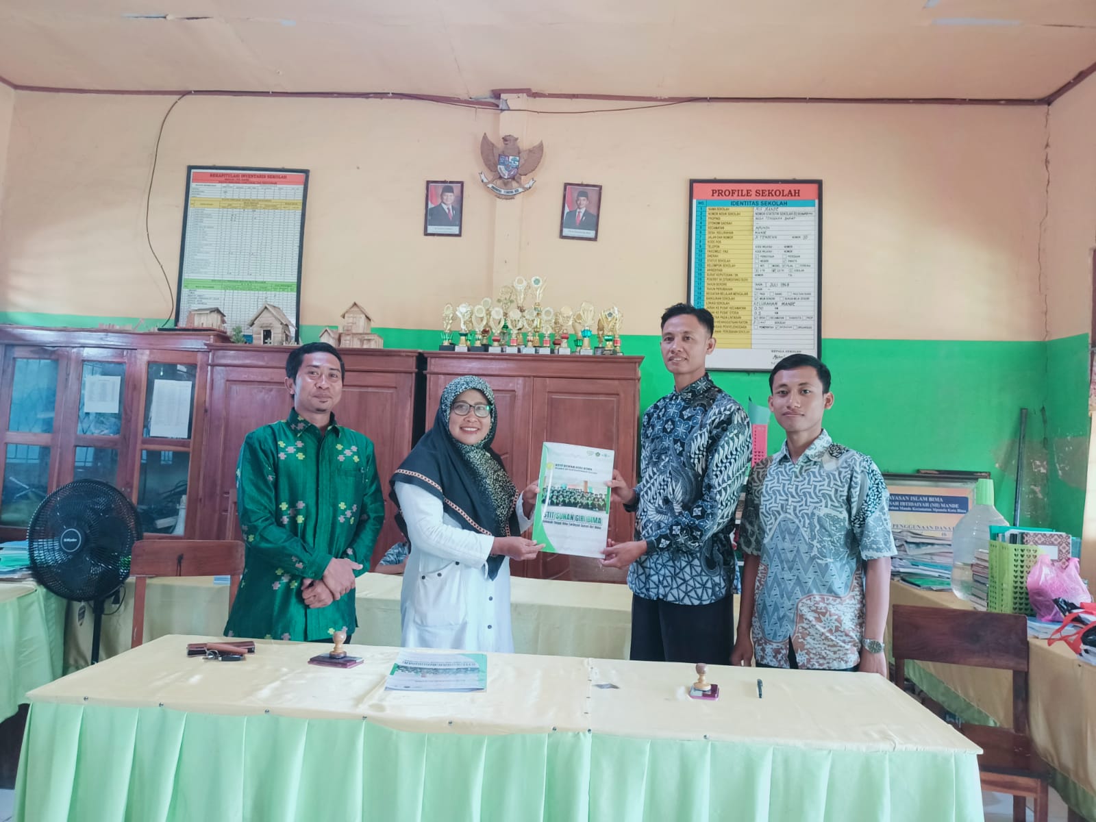 Prodi PGMI STIT Sunan Giri Bima Teken MoU dengan MIS Yasim Mande Kota Bima